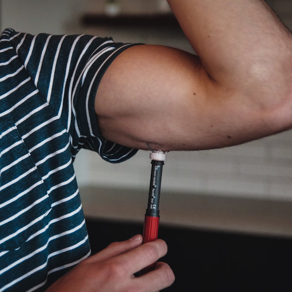 How to administer insulin with pen needles.